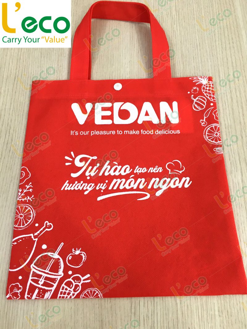 túi vải không dệt in logo