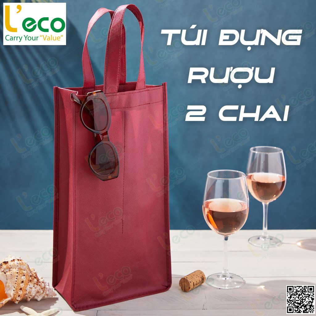 túi đựng rượu tết