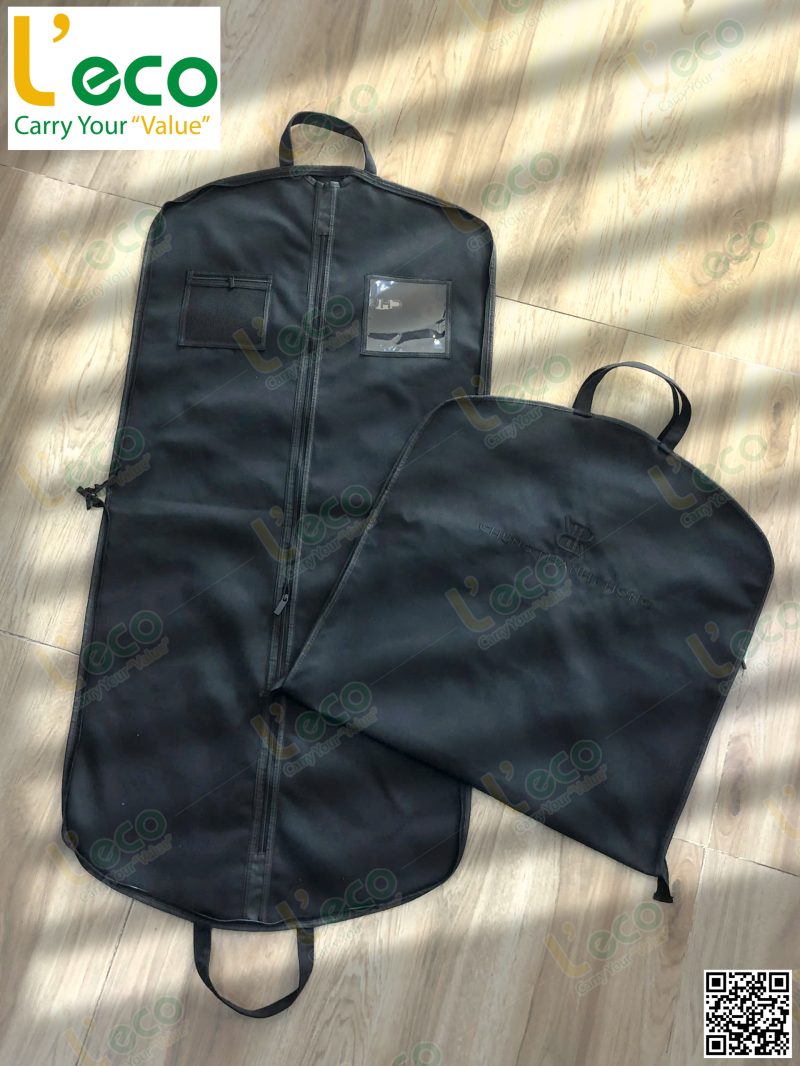 túi đựng áo vest thêu logo