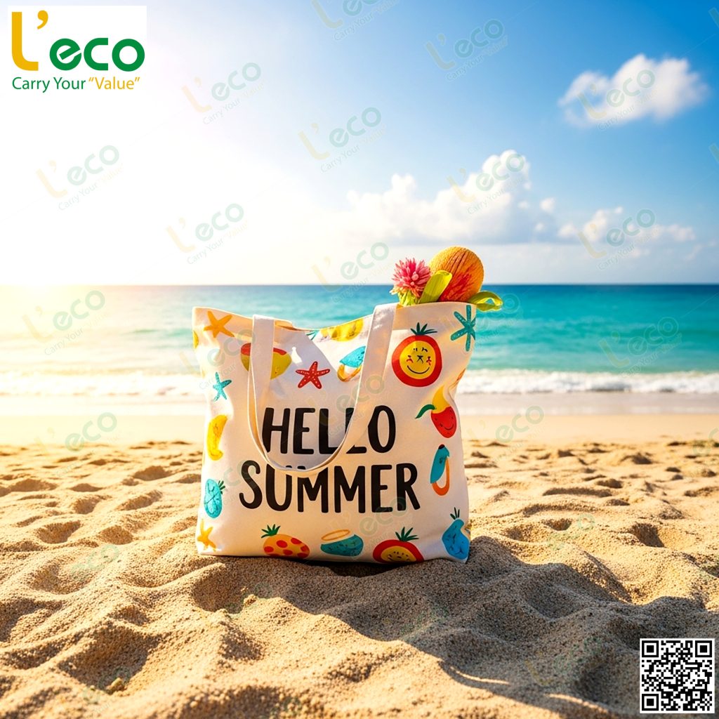 túi canvas cho hè rực rỡ