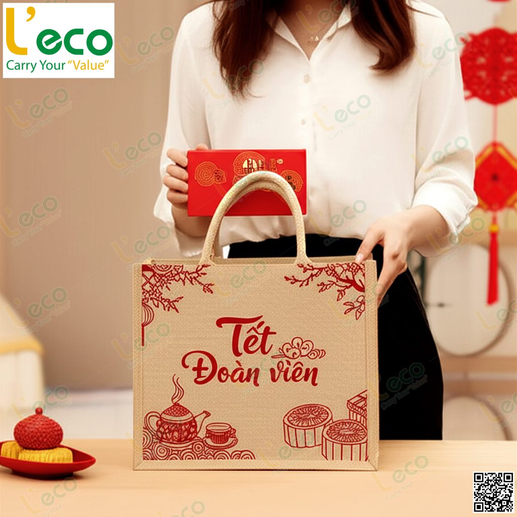 túi vải đay đựng quà tặng