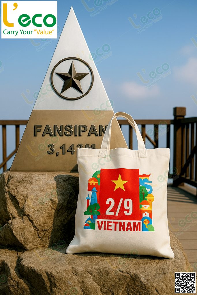 túi vải canvas in họa tiết