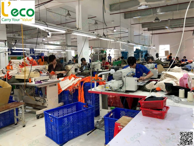 Xưởng may túi vải L'eco