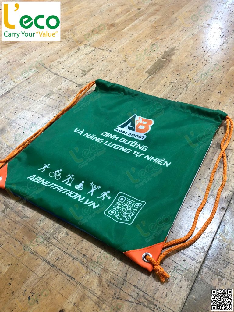 Balo dây rút in logo thương hiệu