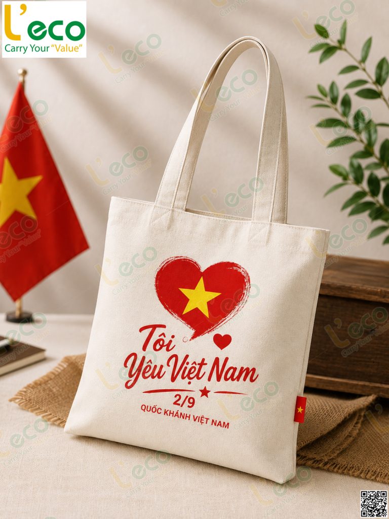 túi vải 2 tháng 9 